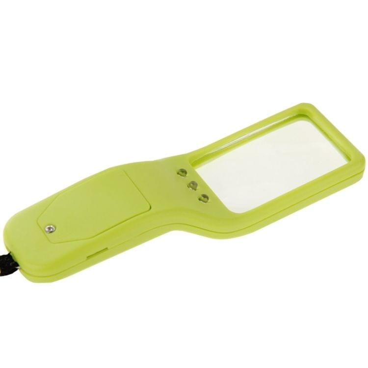 BW-017 5X Visual Magnifier with LED Light for Tablet & Mobile Phone Repair / Aid / Seniors, with Currency Detecting Function, Random Color Delivery
