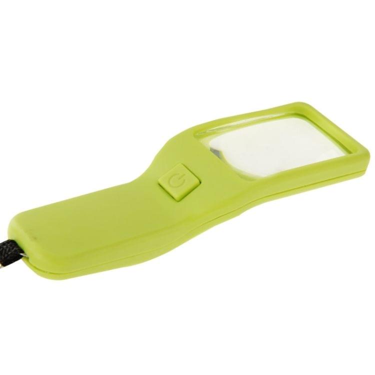 BW-017 5X Visual Magnifier with LED Light for Tablet & Mobile Phone Repair / Aid / Seniors, with Currency Detecting Function, Random Color Delivery