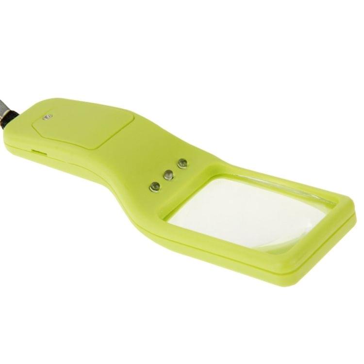 BW-017 5X Visual Magnifier with LED Light for Tablet & Mobile Phone Repair / Aid / Seniors, with Currency Detecting Function, Random Color Delivery