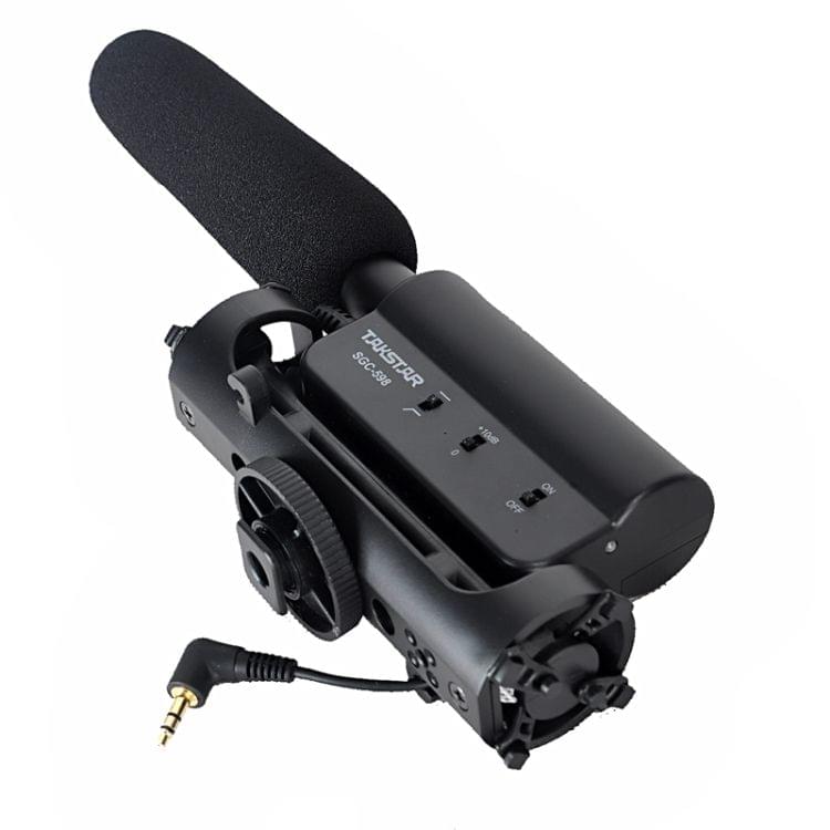 TAKSTAR SGC-598 Professional Photography Interview Dedicated Microphone for DSLR & DV Camcorder