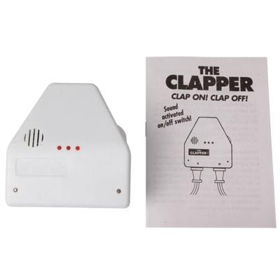 Sound Activated On / Off Switch by Clap(White)