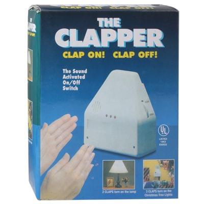 Sound Activated On / Off Switch by Clap(White)