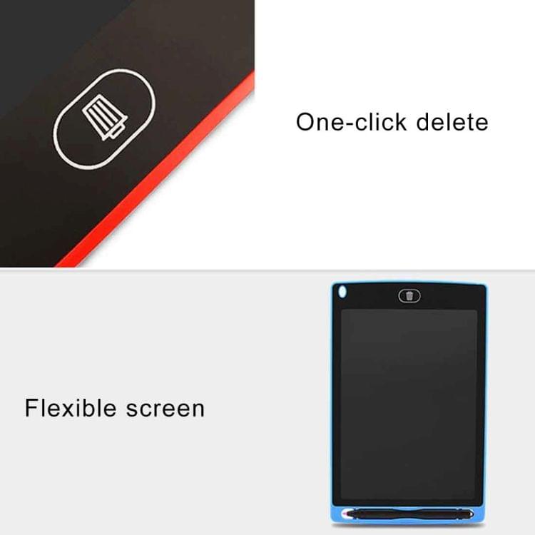 CHUYI 8.5 inch LCD Writing Tablet Electronic Graphic Board E Writer Paperless Digital Drawing Notepad for Home Office Writing Drawing(White)