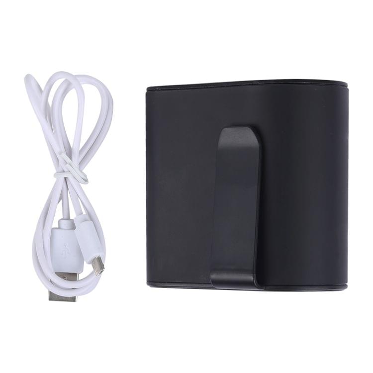 Creative Convenient Hanging Waist Fan(Black)