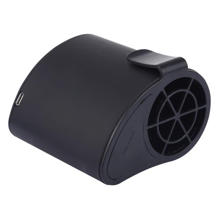 Creative Convenient Hanging Waist Fan(Black)