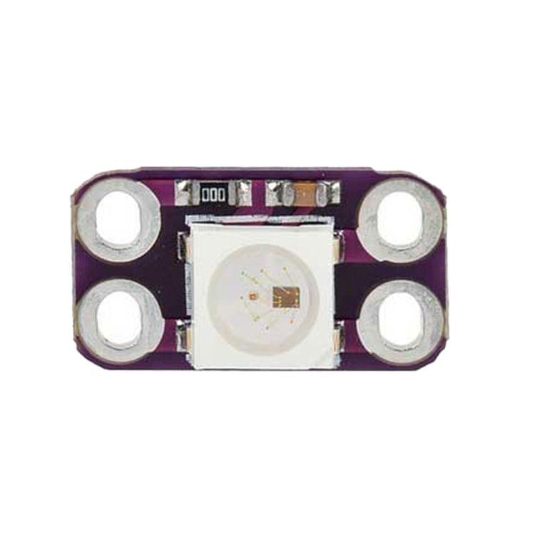 5 PCS LDTR - LB0001 WS2812B RGB LED Light Module - Purple