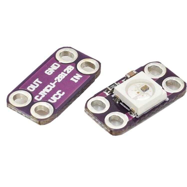 5 PCS LDTR - LB0001 WS2812B RGB LED Light Module - Purple