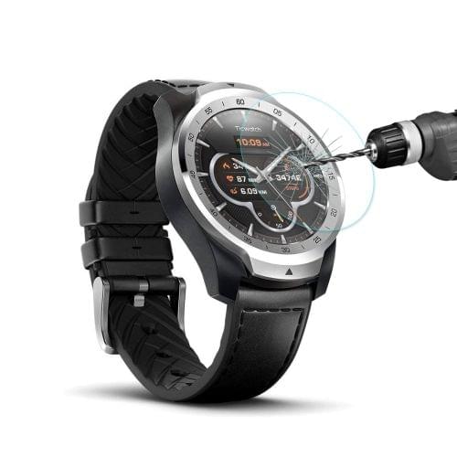 ENKAY Hat-Prince 0.2mm 9H 2.15D Curved Edge Tempered Glass Film for TicWatch Pro