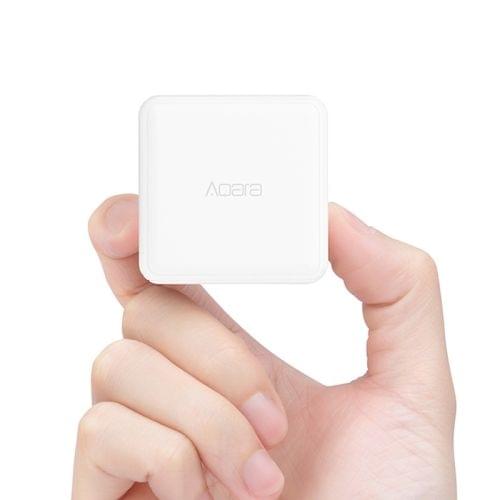 Xiaomi Mijia Home APP Aqara Magic Cube Controller Zigbee Version Six Actions Controlled, Need to Work with (CA1001) Product(White)