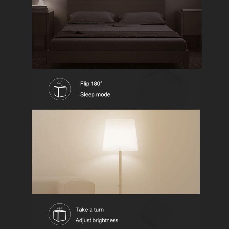 Xiaomi Mijia Home APP Aqara Magic Cube Controller Zigbee Version Six Actions Controlled, Need to Work with (CA1001) Product(White)