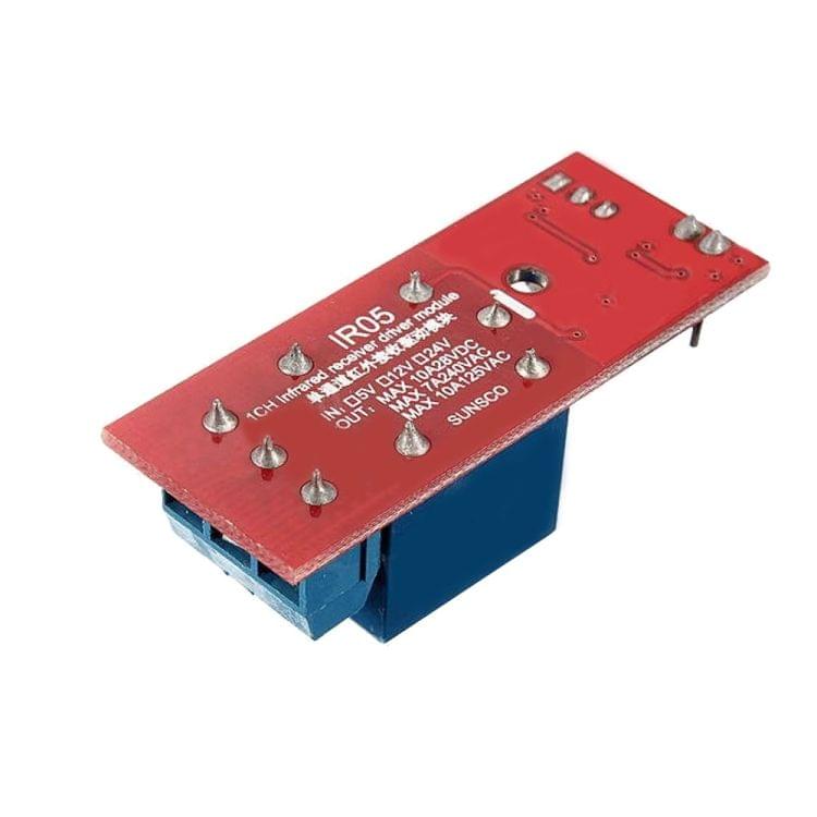 LDTR-WG0150 12V IR Control Receiver Board 1 Channel Relay 2 Key Remote Control