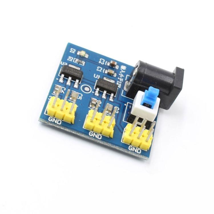 LDTR - WG0006 Multi Output DC / DC Voltage Converter Module 12V to 3.3V / 5V / 12V -Blue and Yellow