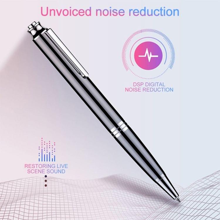 Q60 High Definition Noise Reduction Voice Control USB MP3 Recording Pen, 4G