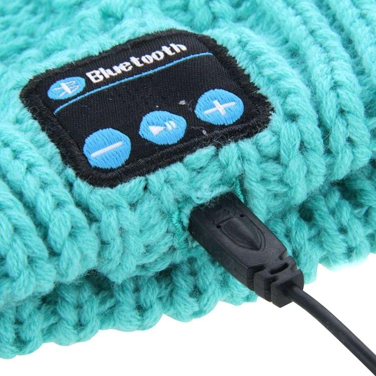 My-Call Bluetooth Headset Beanie Knitted Warm Winter Hat for iPhone 6 & 6s / iPhone 5 & 5S / iPhone 4 & 4S and Other Bluetooth Devices(Blue)