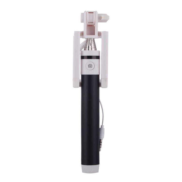 Portable Wire Controlled Macarons Selfie Stick Monopod Folding Extendable Pocket Handheld Holder
