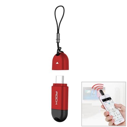 Easy to Control 3 Generation Mobile Phone Wireless Smart Remote Control for Type-C universal mobile cloud remote control (Red)