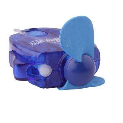 Mini Water Spray Fan with Powerful Safe Fan Blades, Size: About 109 x 73 x 27mm(Blue)