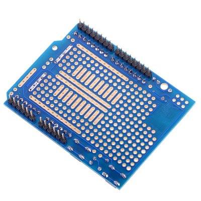 Arduino Prototype Shield + Mini Breadboard