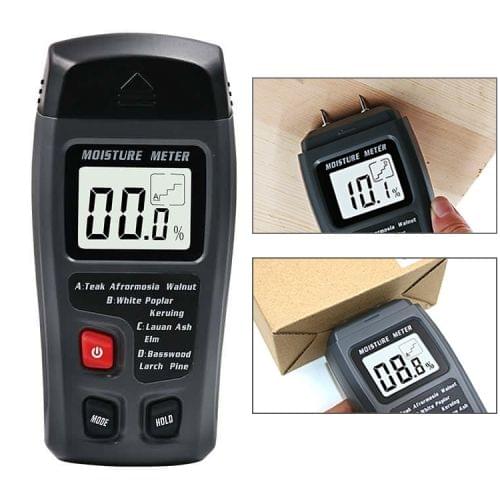 Rechargeable Wood Moisture Tester Moisture Measurement for Wood Flooring and Carton