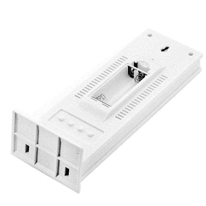 HTC-8 Luminous LCD Digital LED Night Light Thermometer Backlight Hygrometer Humidity Meter, with Alarm / Date / Clock / Calendar