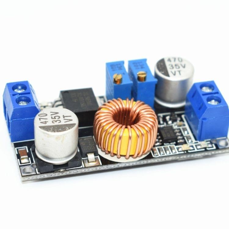 XL4015 High Current 5A Constant Current And Constant Voltage LED Drive Lithium-ion Battery Charging Power Module(Black)