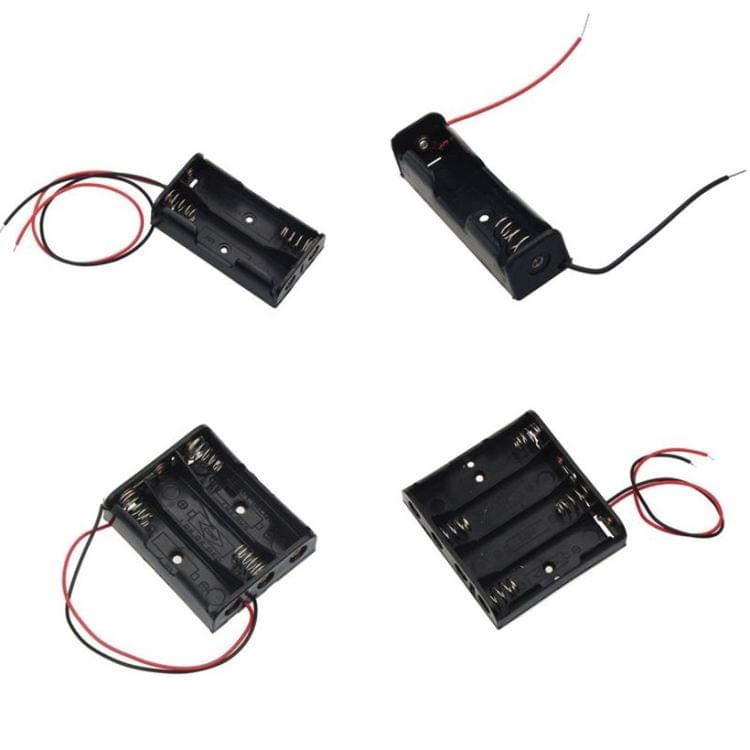 10 PCS AA Size Power Battery Storage Case Box Holder For 1 x AA Battery without Cover