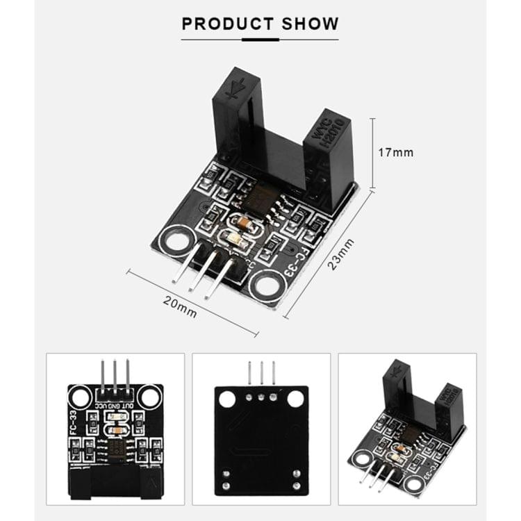 2 PCS Correlation Photoelectric Infrared Radiation Count Sensor Board Module