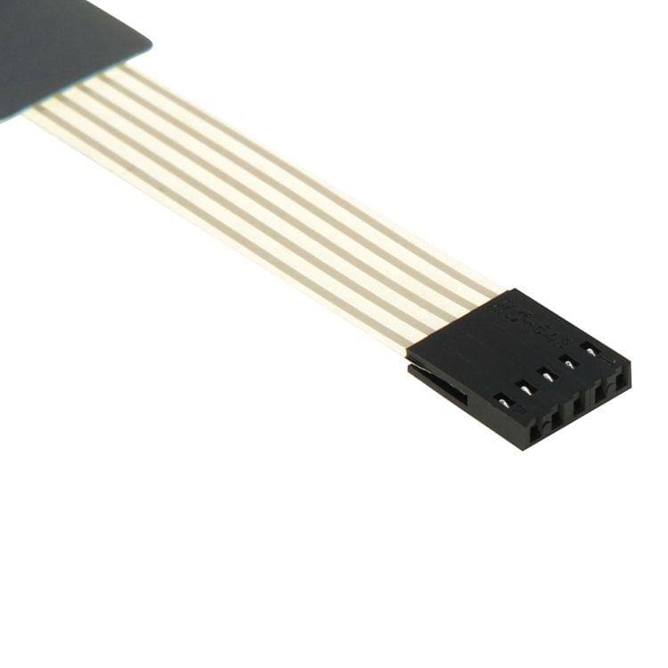 10 PCS 1*4 Matrix 4 Keys Membrane Switch Keypad