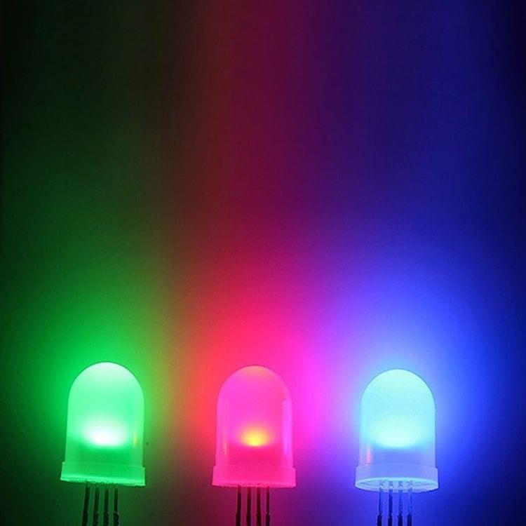 LDTR - YJ027 RGB LED Cathode Module DIY 10mm Full Color RGB Diffused Light