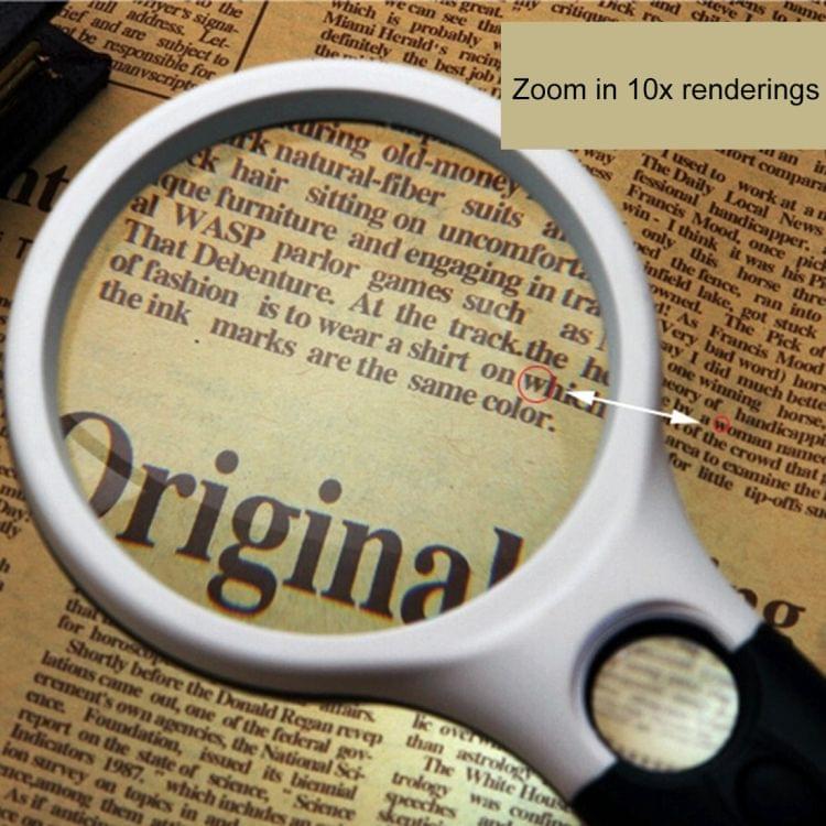 Reading Visual Magnifier with 3 LED Light