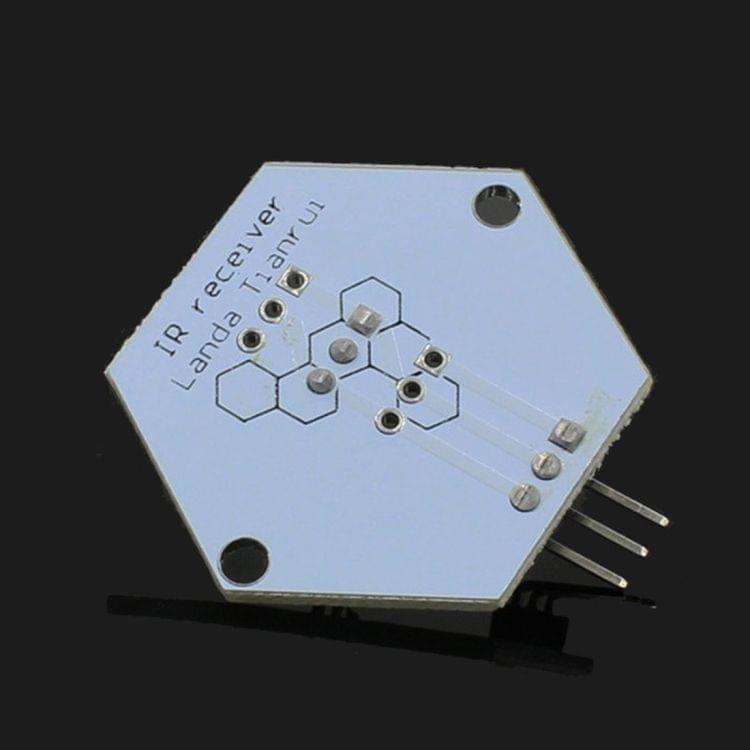 LDTR - 0019 IR Digital Receiver Module DC 5V Receiving for Arduino - White