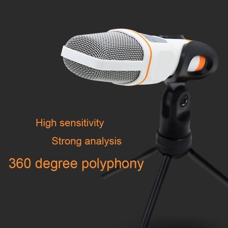 Yanmai SF666 Professional Condenser Sound Recording Microphone with Tripod Holder, Cable Length: 1.3m