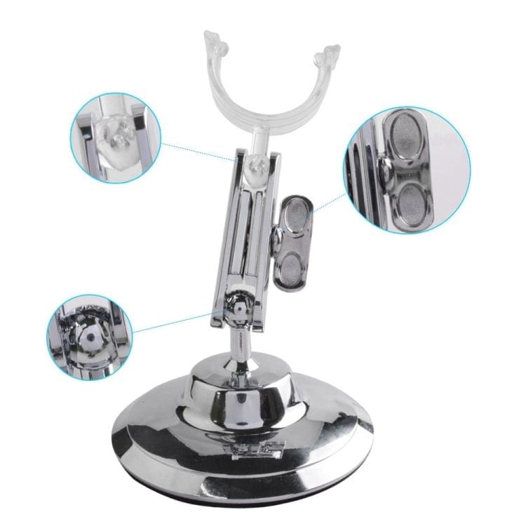 2.0 Mega Pixels 800X USB Digital Microscope with 8 LED White Light / Holder(Black)