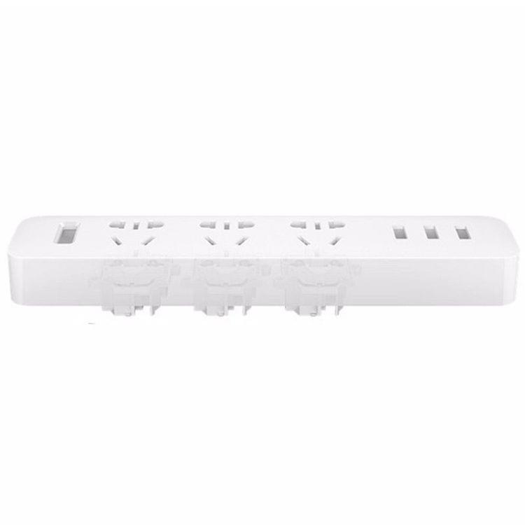 Original Xiaomi Mi Power Strip Patch Board USB3.0 2A Speed Charger Mini Patch board Converter, Cable Length: 1.8M(White)