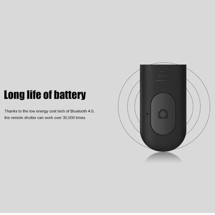 2 in 1 Foldable Bluetooth Shutter Remote Selfie Stick Tripod for iPhone and Android Phones(Black)