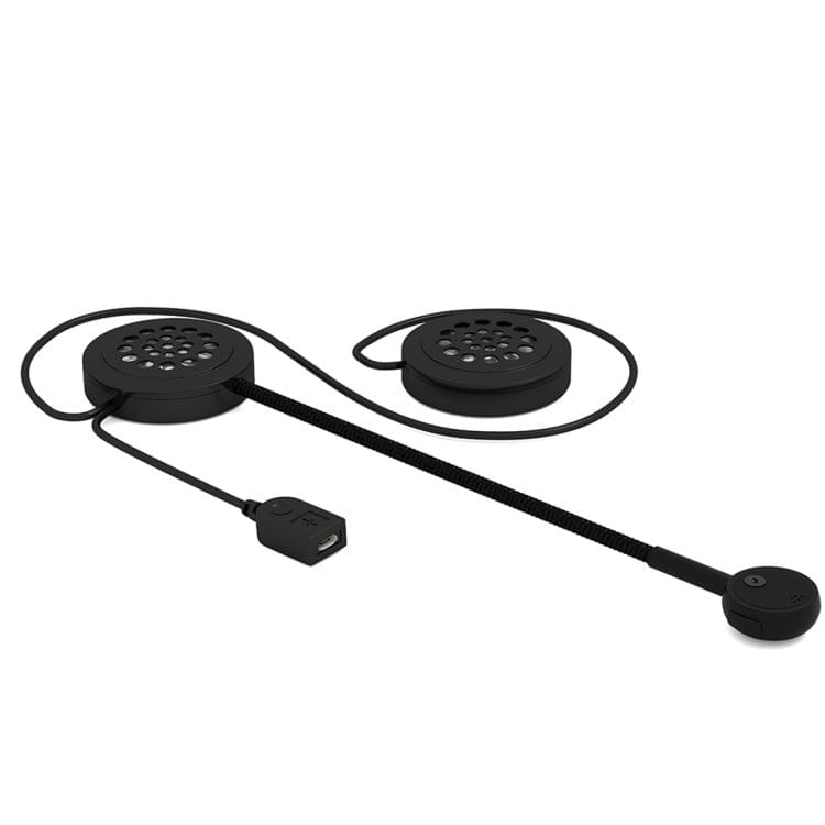 MH02 Bluetooth V4.0 Helmet Headset 5V for Motorcycle Driving with Anti-interference Microphone(Black)