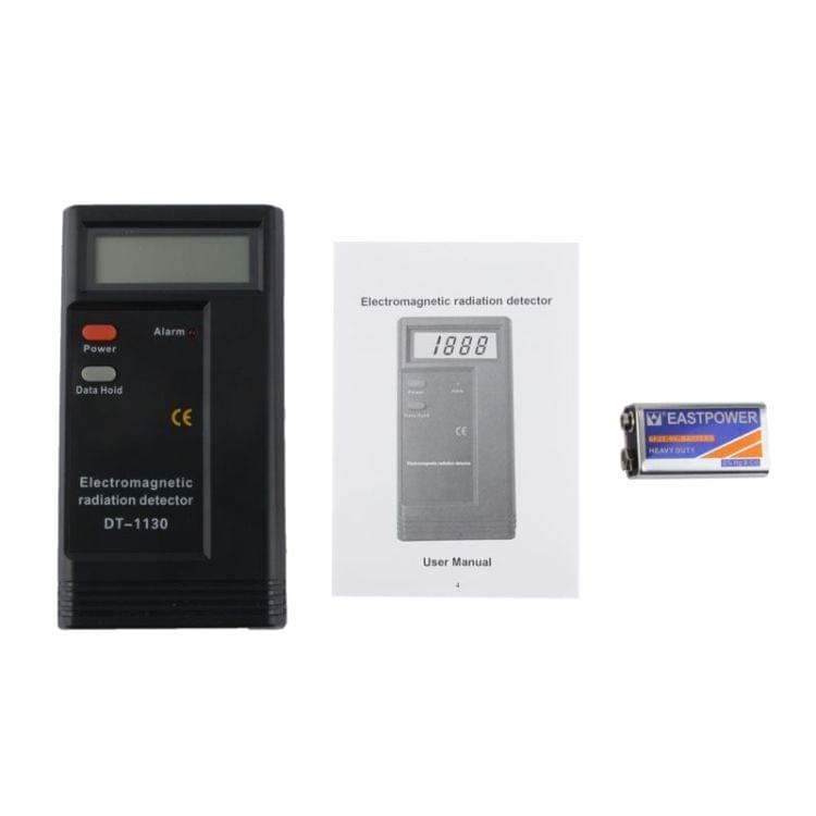 Electromagnetic Radiation Detector EMF Meter Tester(Black)