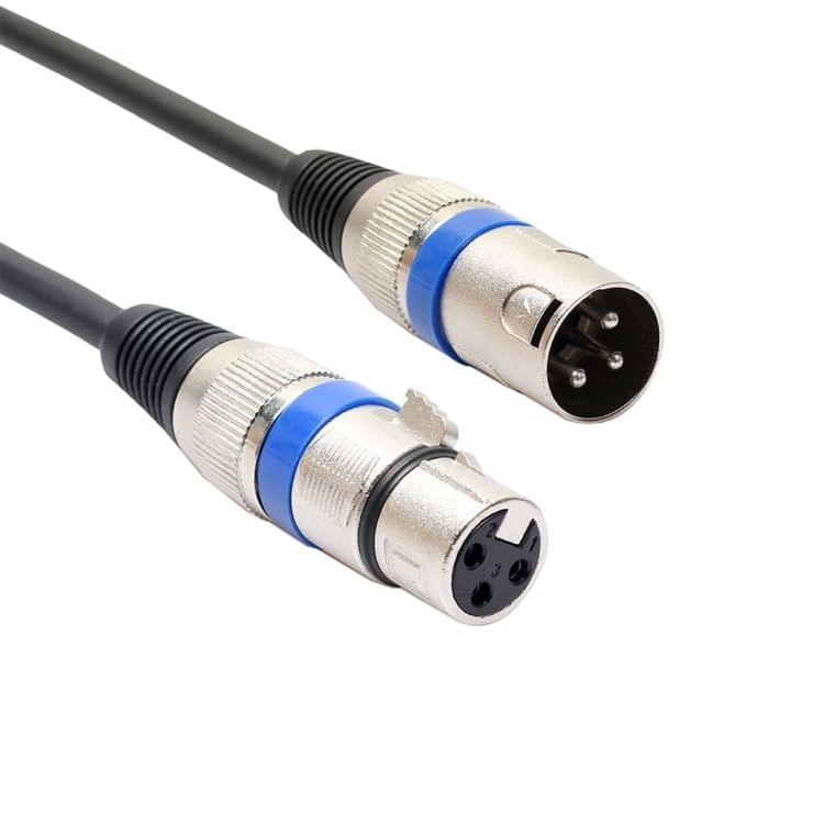 1m 3-Pin XLR Male to XLR Female MIC Shielded Cable Microphone Audio Cord