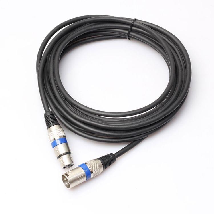 1m 3-Pin XLR Male to XLR Female MIC Shielded Cable Microphone Audio Cord