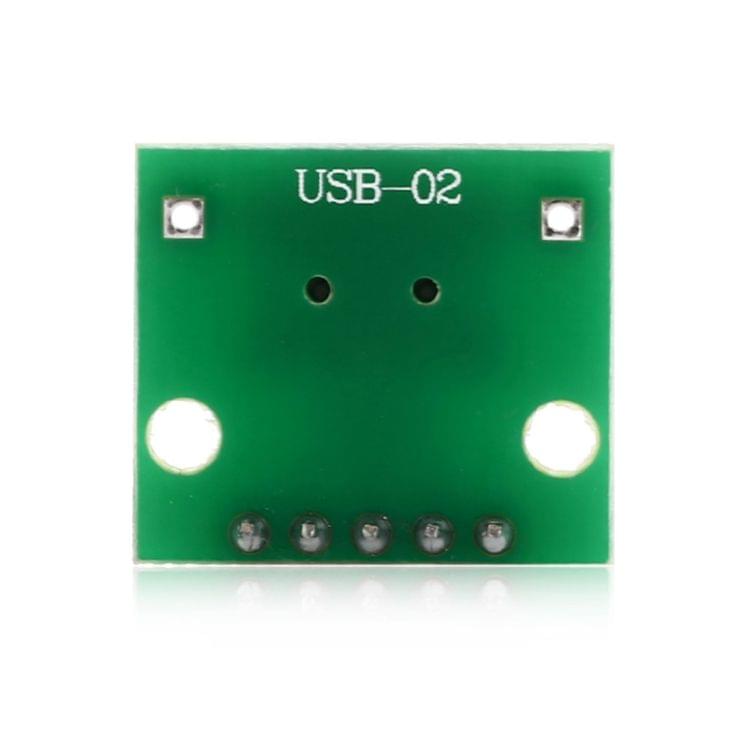Mini USB to 2.54mm DIP 5P Adapter Module for Breadboard