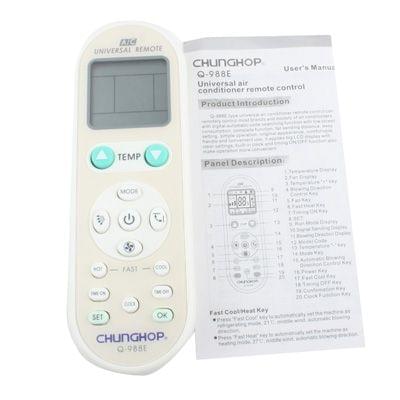 Chunghop Universal A/C Remote Control (Q-988E)(White)