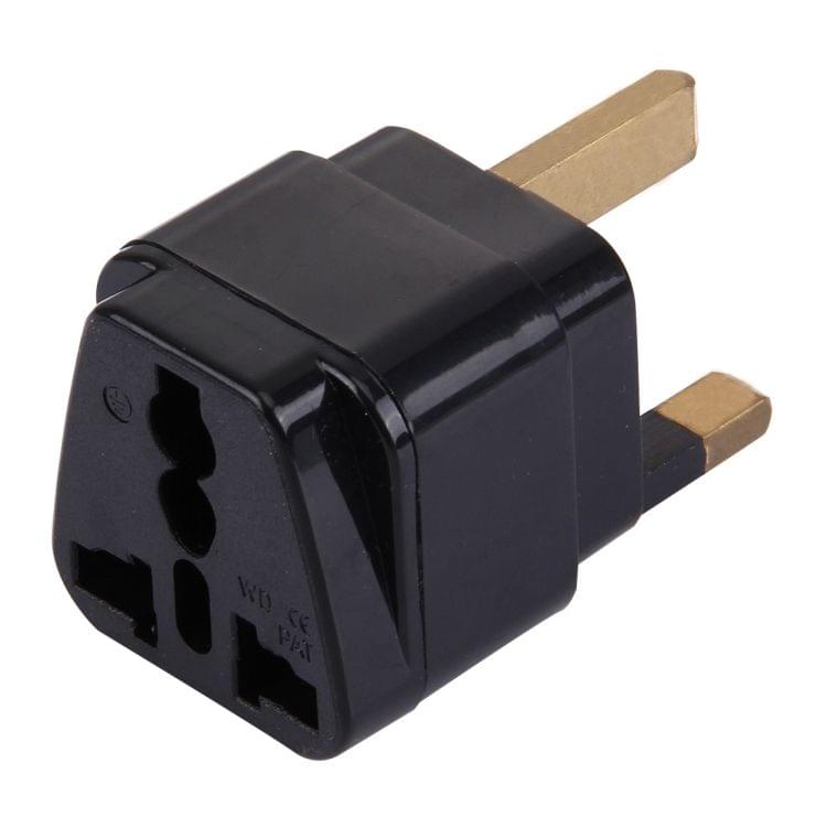 WD-7S Portable Universal Plug to UK Plug Adapter Power Socket Travel Converter with Fuse
