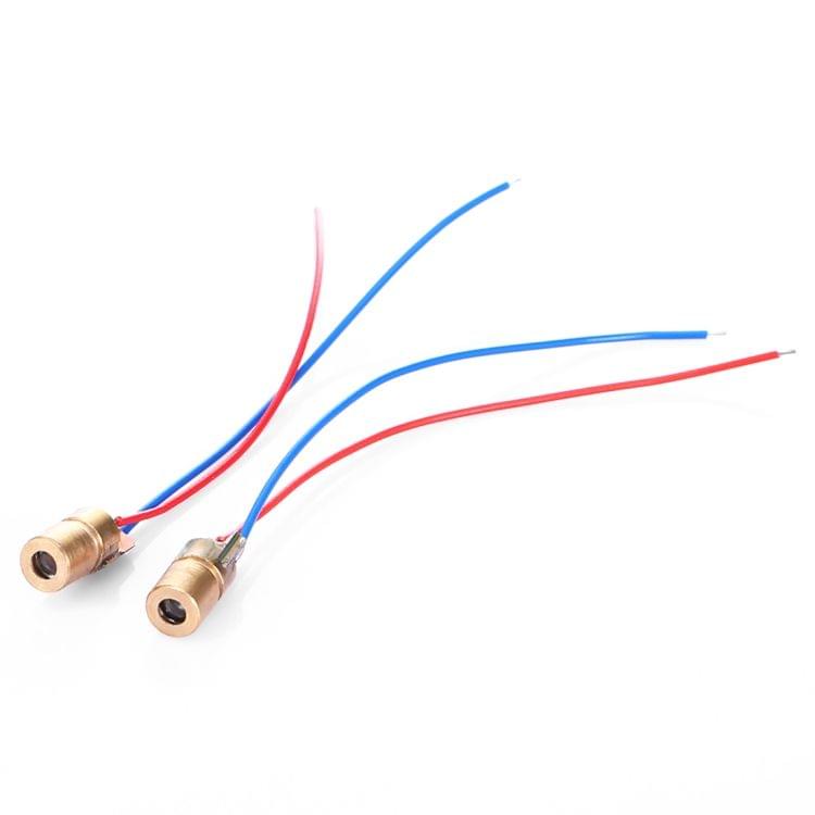 LandaTianrui LDTR - YJ0034 2PCS DC 5V Red Laser Diodes