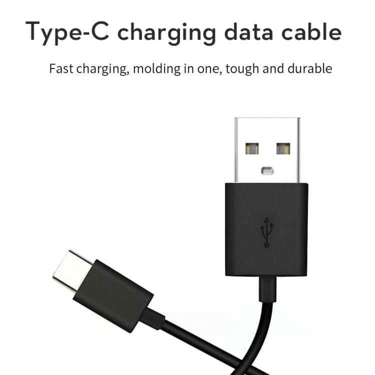 STARTRC 1105148 1m Type-C Extended Data Charging Cable for DJI Osmo Pocket/Action/RONIN-S/RONIN-SC(Black)