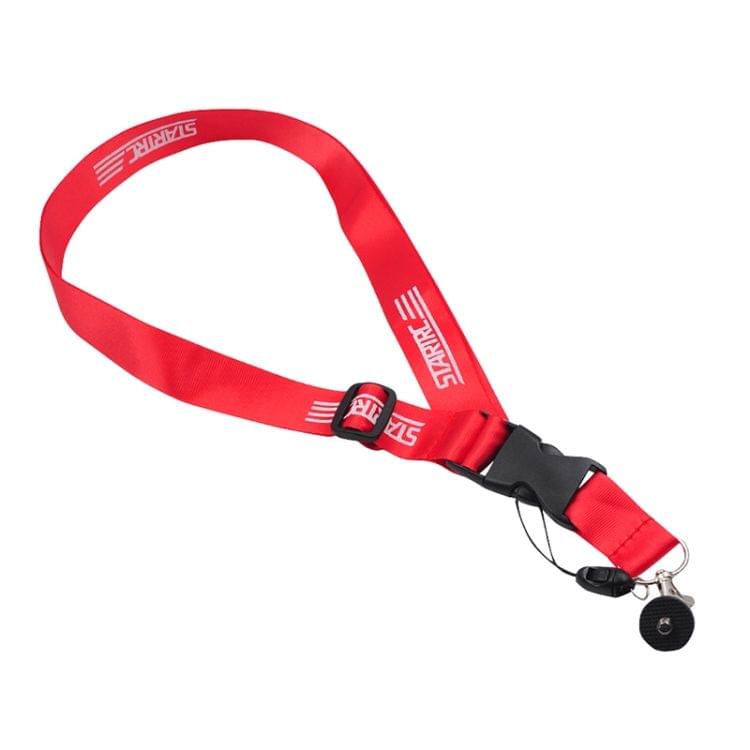 STARTRC Hand Strap Hanging Wrist Strap Lanyard With 1/4 Screw for DJI Osmo Action / Insta360 ONE X(Red)