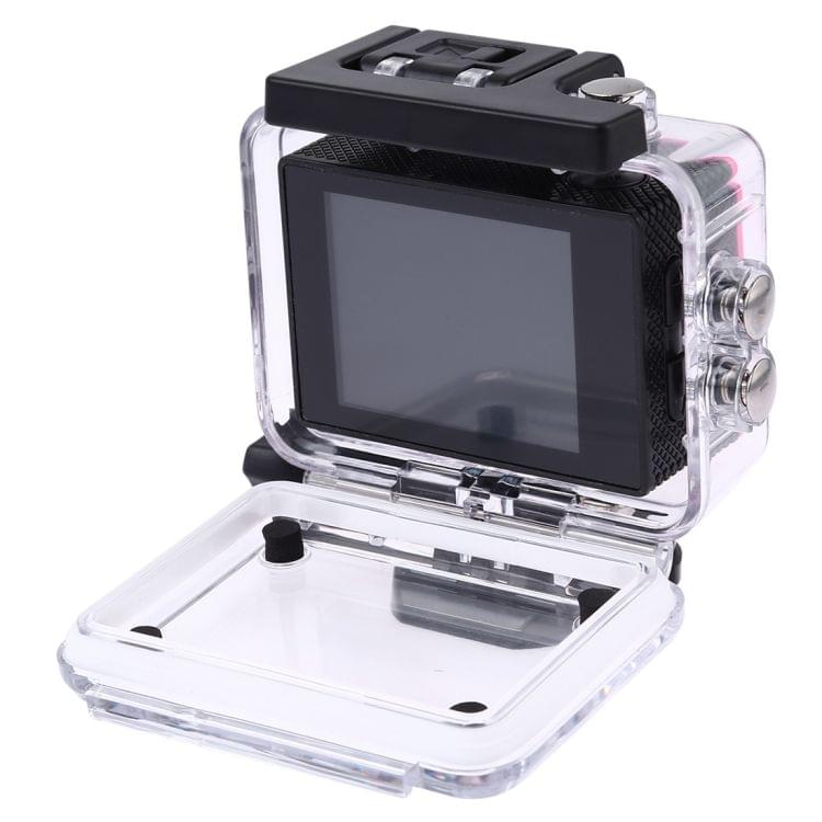 SJ4000 Full HD 1080P 2.0 inch LCD Sports Camcorder DV with Waterproof Case, Generalplus 6624, 30m Depth Waterproof(Magenta)