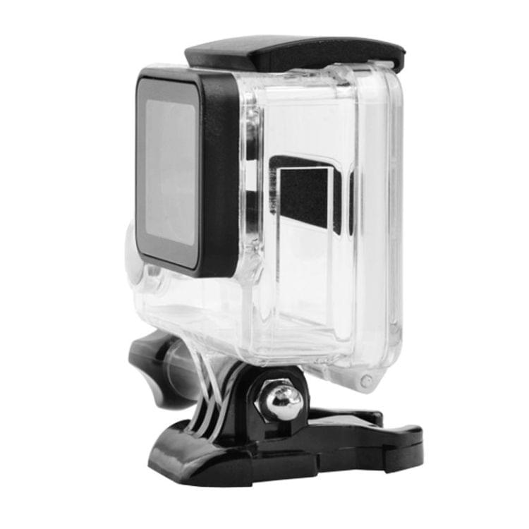 DZ-316 Side Open Skeleton Housing Protective Case with Glass Lens for GoPro HERO4 / 3+
