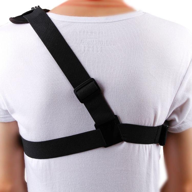 360 Degree Rotary Special Sports Single Shoulder DV Chest Belt for GoPro NEW HERO /HERO6 /5 /5 Session /4 Session /4 /3+ /3 /2 /1, Xiaoyi and Other Action Cameras(Black)