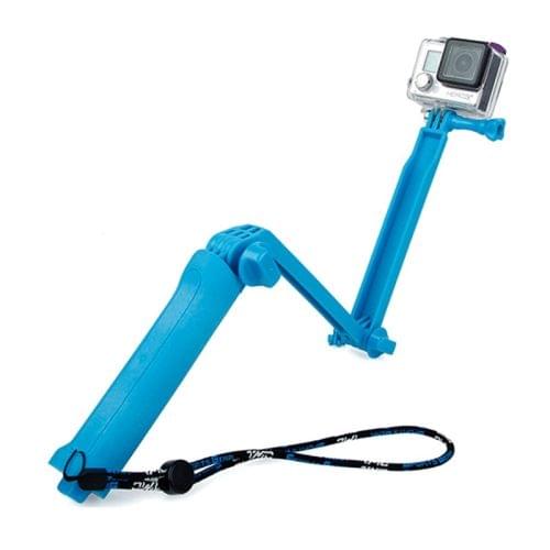 TMC HR289 3-Way Handheld Monopod + Tripod + Hand Strap Portable Magic Mount Selfie Stick for GoPro NEW HERO /HERO6 /5 /5 Session /4 Session /4 /3+ /3 /2 /1, Xiaoyi and Other Action Cameras