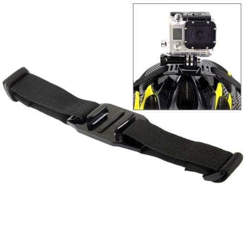 ST-04 Vented Helmet Strap Mount Adapter for GoPro NEW HERO /HERO6 /5 /5 Session /4 Session /4 /3+ /3 /2 /1, Xiaoyi and Other Action Cameras(Black)